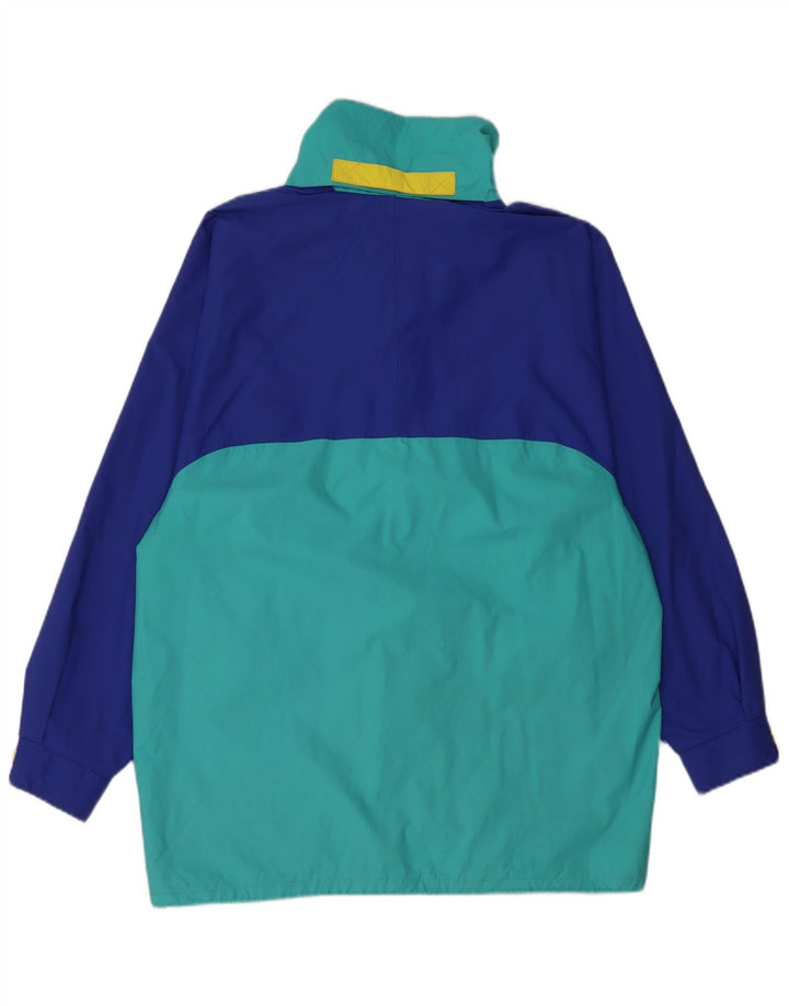 BAILO Herren-Regenjacke mit lockerer Passform, IT 46, kleines blaues Farbblock-Polyester
