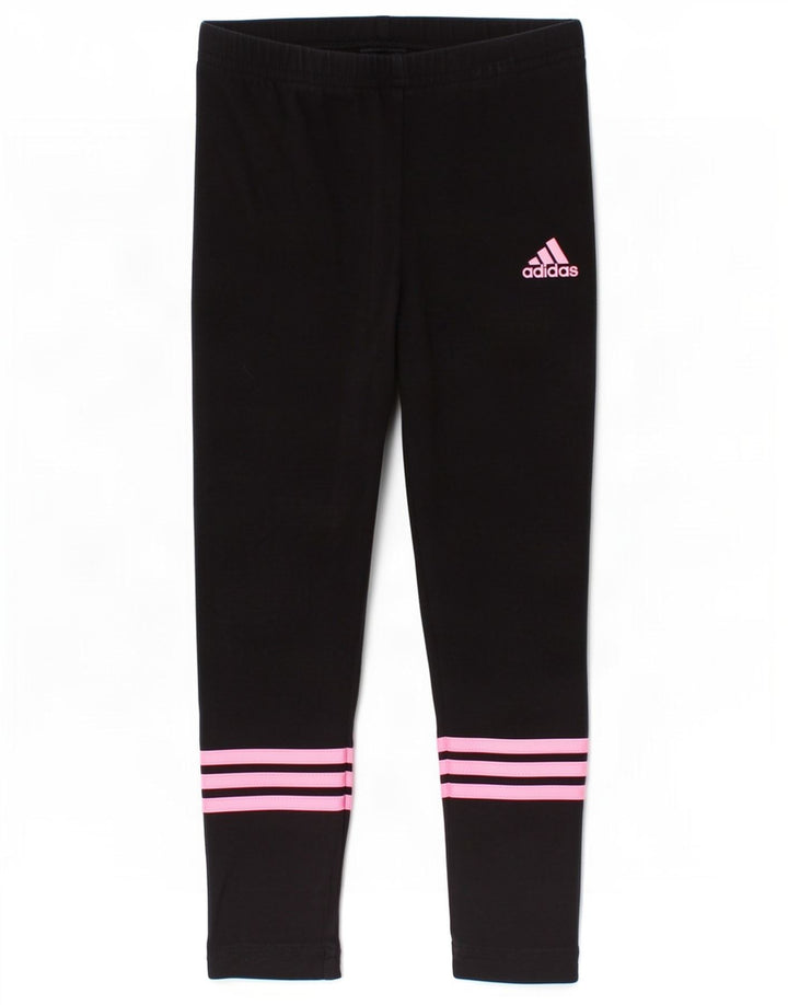 Adidas Mädchen Leggings 3-4 Jahre Schwarz