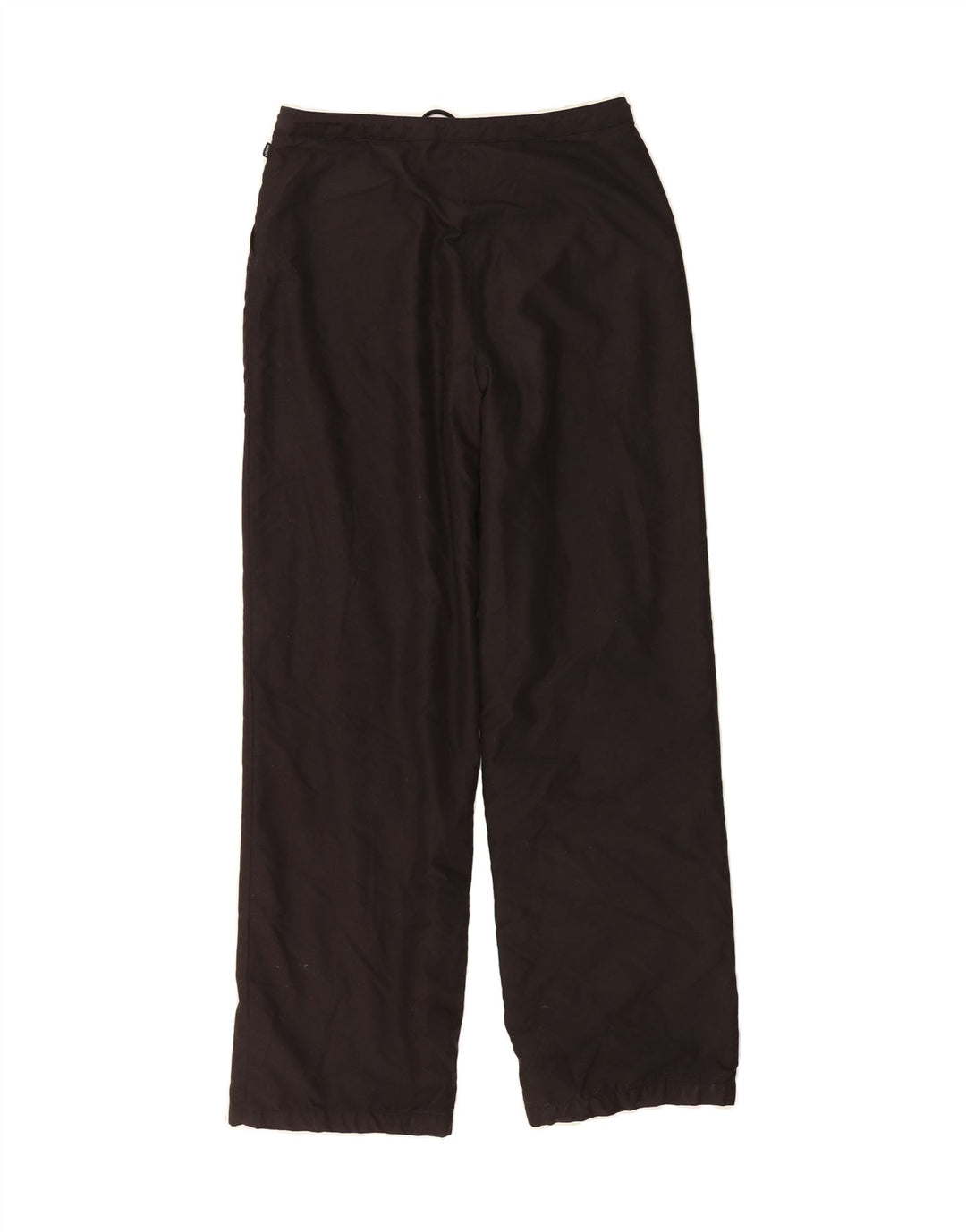 VINTAGE Womens Straight Trousers W28 L32 Black Cotton Vintage Vintage and Second-Hand Vintage from Messina Hembry 
