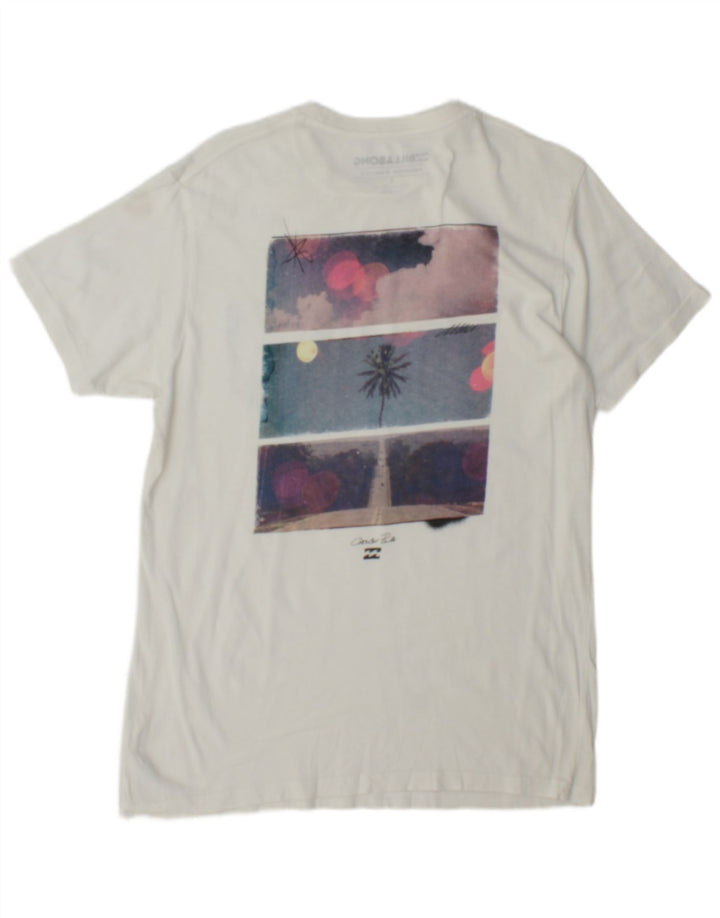 Billabong Herren-T-Shirt mit Grafik, Größe S, Weiß