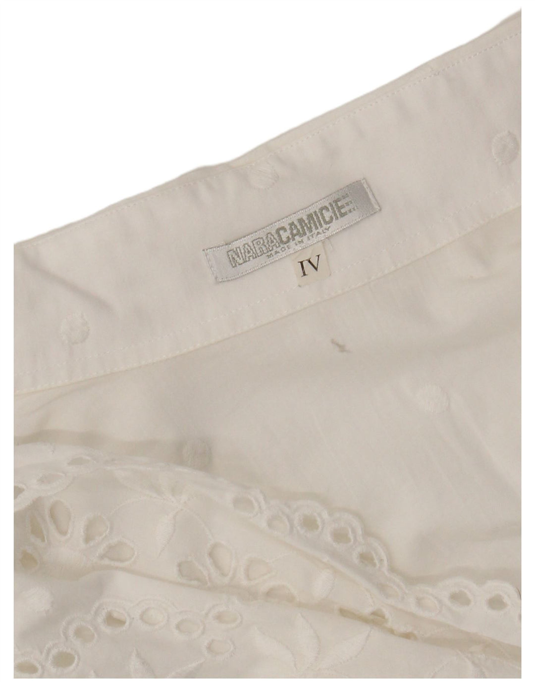 Naracamicie Ärmellose Wickelbluse für Damen, UK 12, Mittelweiß