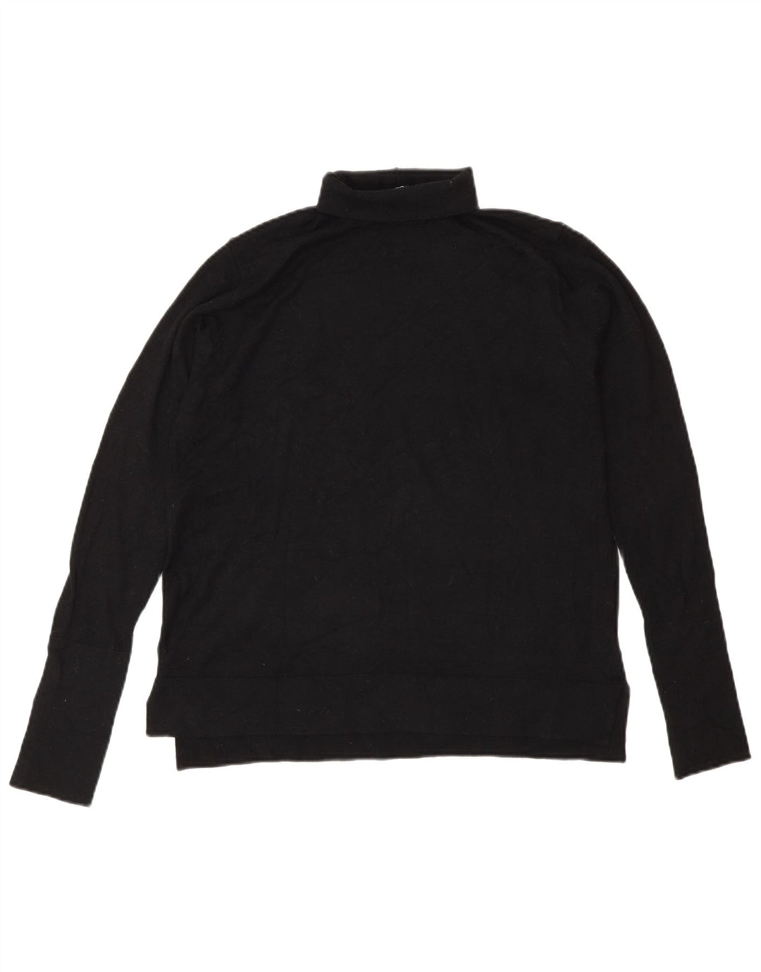 Zara Damen Rollkragenpullover, Gr. 14, Mittelschwarz, Modal