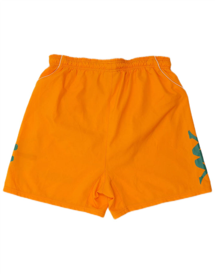 KAPPA Herren Graphic Sport Shorts Mittelorange Polyester
