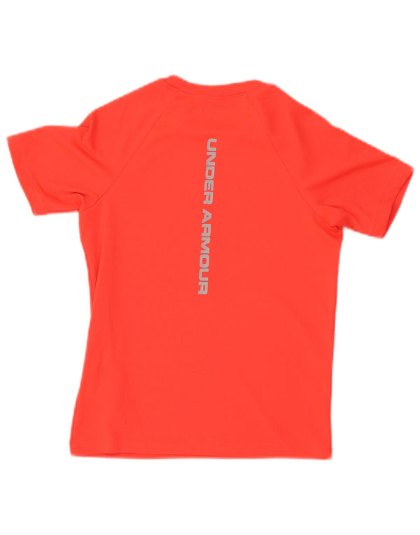 UNDER ARMOUR Mädchen-T-Shirt mit lockerer Passform und Grafik, 7–8 Jahre, Größe S, Orange