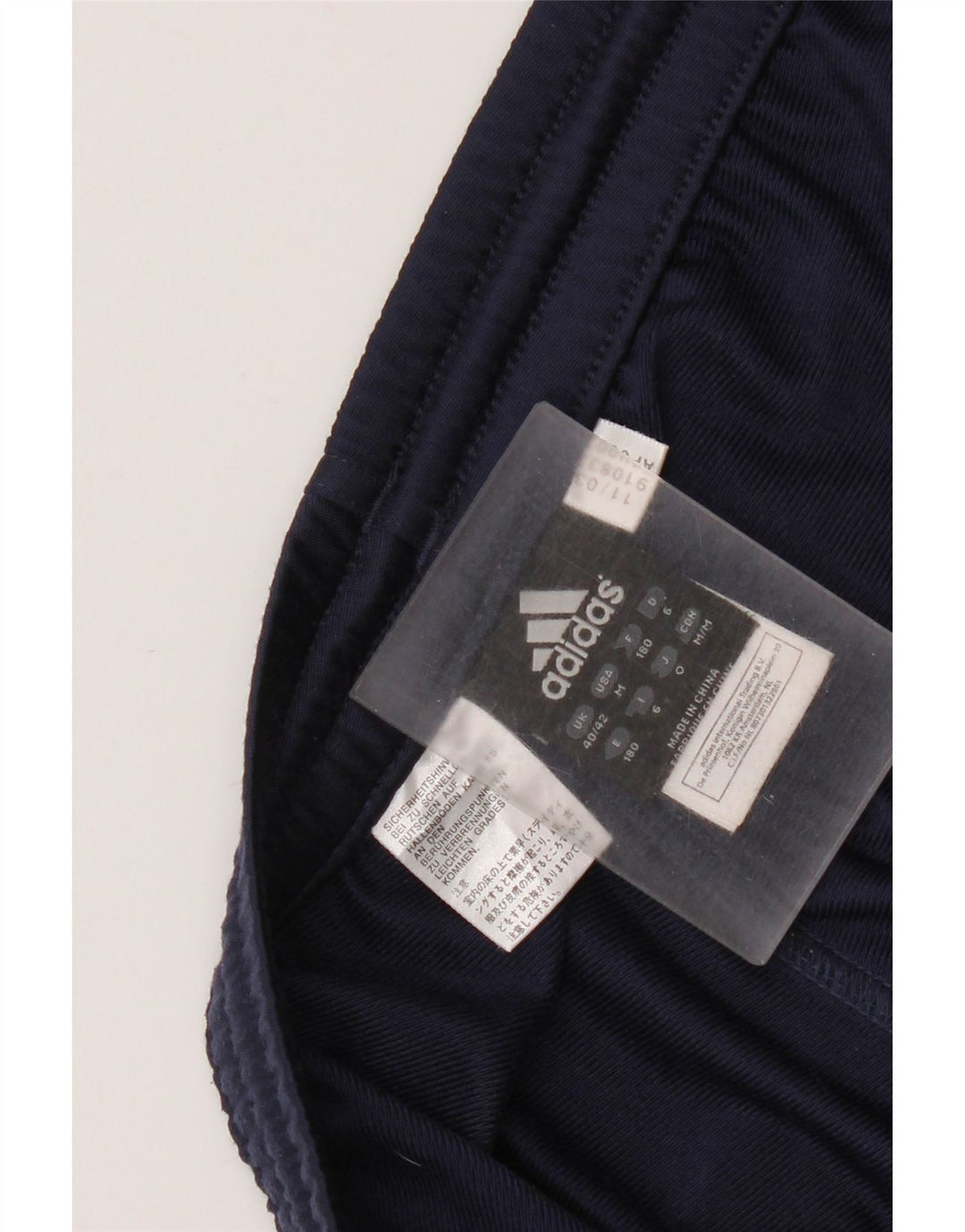 Adidas Herren Trainingshose Jogger UK 40/44 Medium Marineblau Polyester