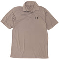 Under Armour Herren Heat Gear Poloshirt Mittelgraues Polyester
