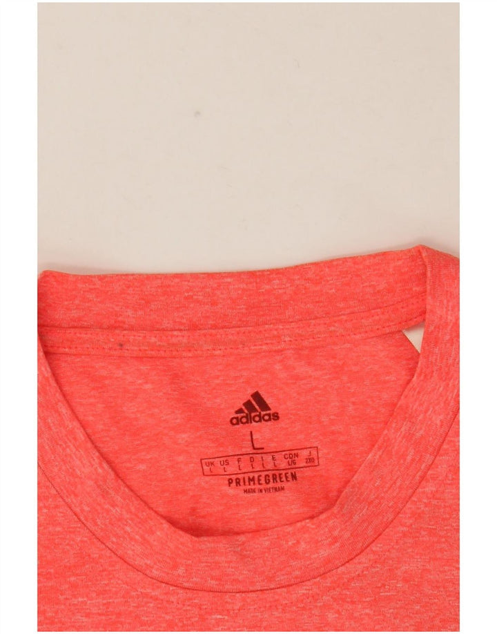 Adidas Herren Aeroready T-Shirt Top Large Rot