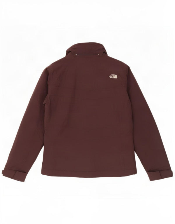 The North Face Damen Sherpa Windjacke UK 16 Large Braunes Nylon