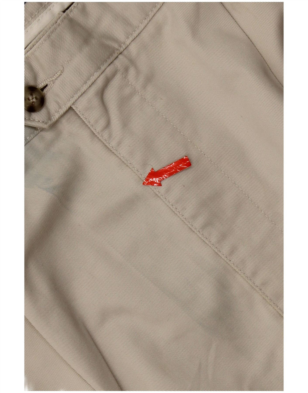 Dockers Herren Pegged Chino Shorts W42 2XL Graue Baumwolle