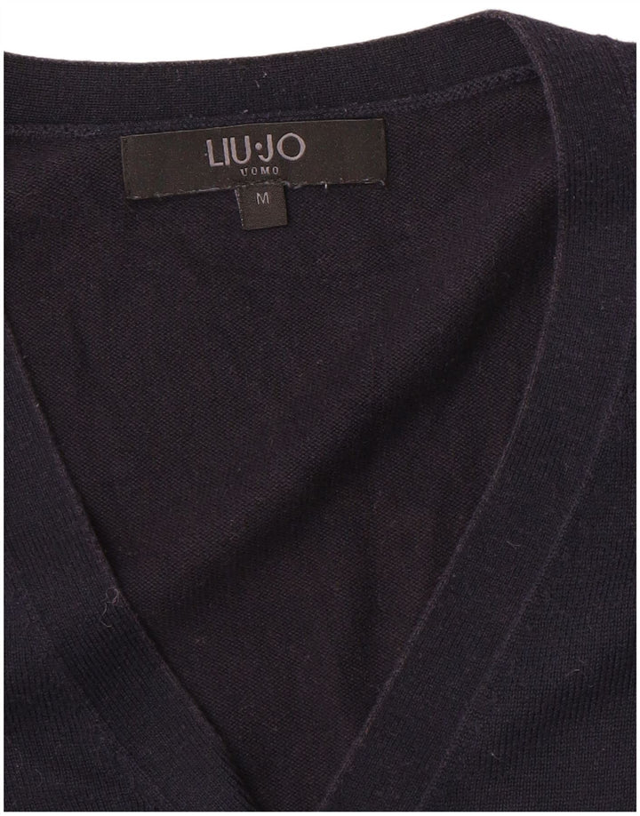 Liu Jo Herren Strickjacke Medium Marineblau