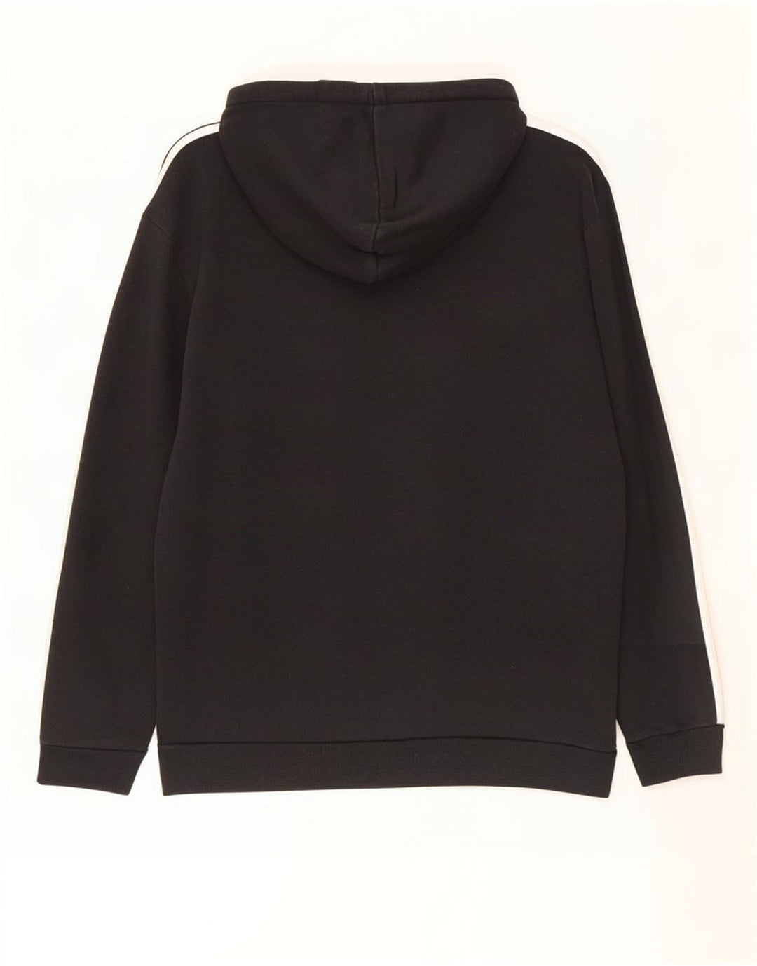 Adidas Herren Kapuzenpullover, groß, aus schwarzer Baumwolle