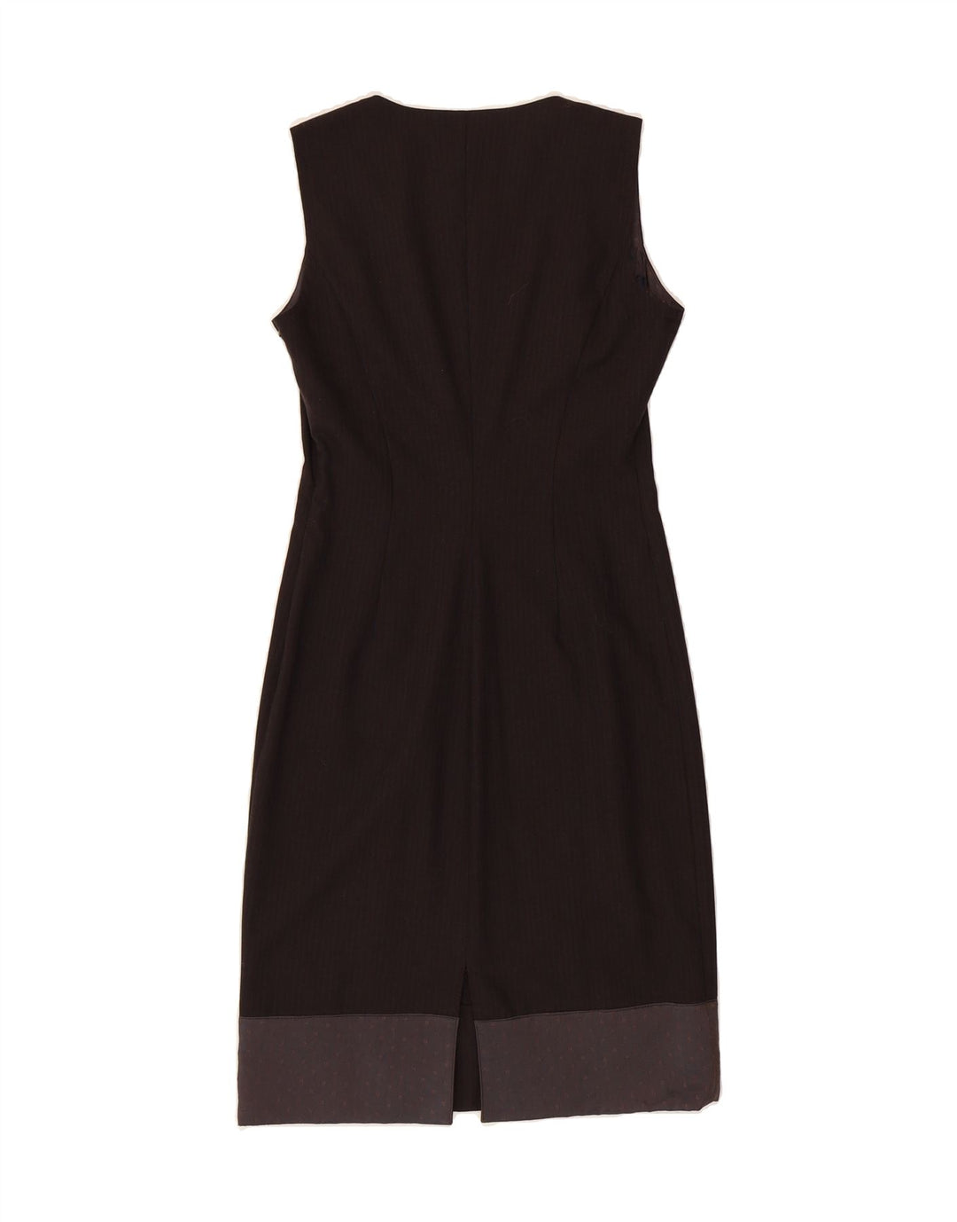SANDRO FERRONE Womens A-Line Dress IT 44 Medium Navy Blue Pinstripe Vintage Sandro Ferrone and Second-Hand Sandro Ferrone from Messina Hembry 