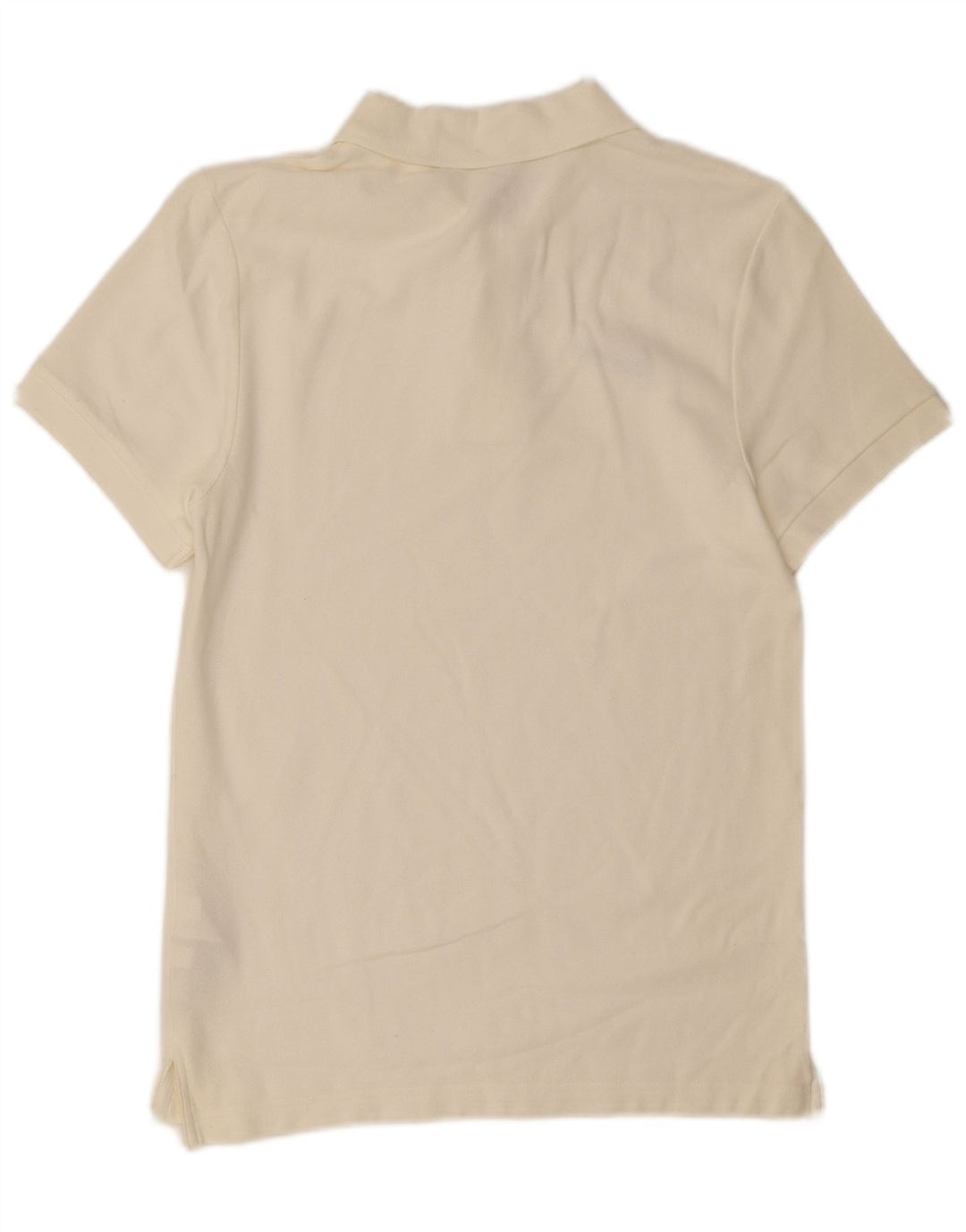 Nike Herren-Poloshirt, Größe S, cremefarbene Baumwolle