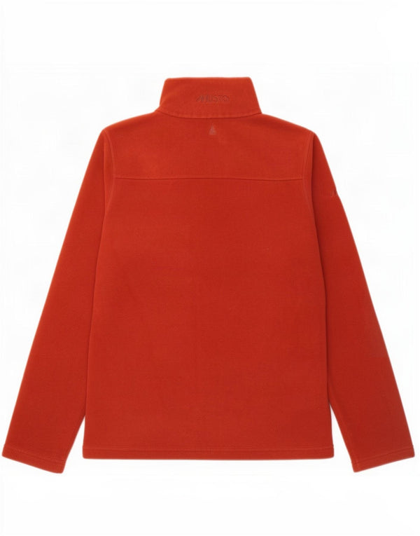 Musto Damen Fleecejacke UK 12 Mittelorange Polyester