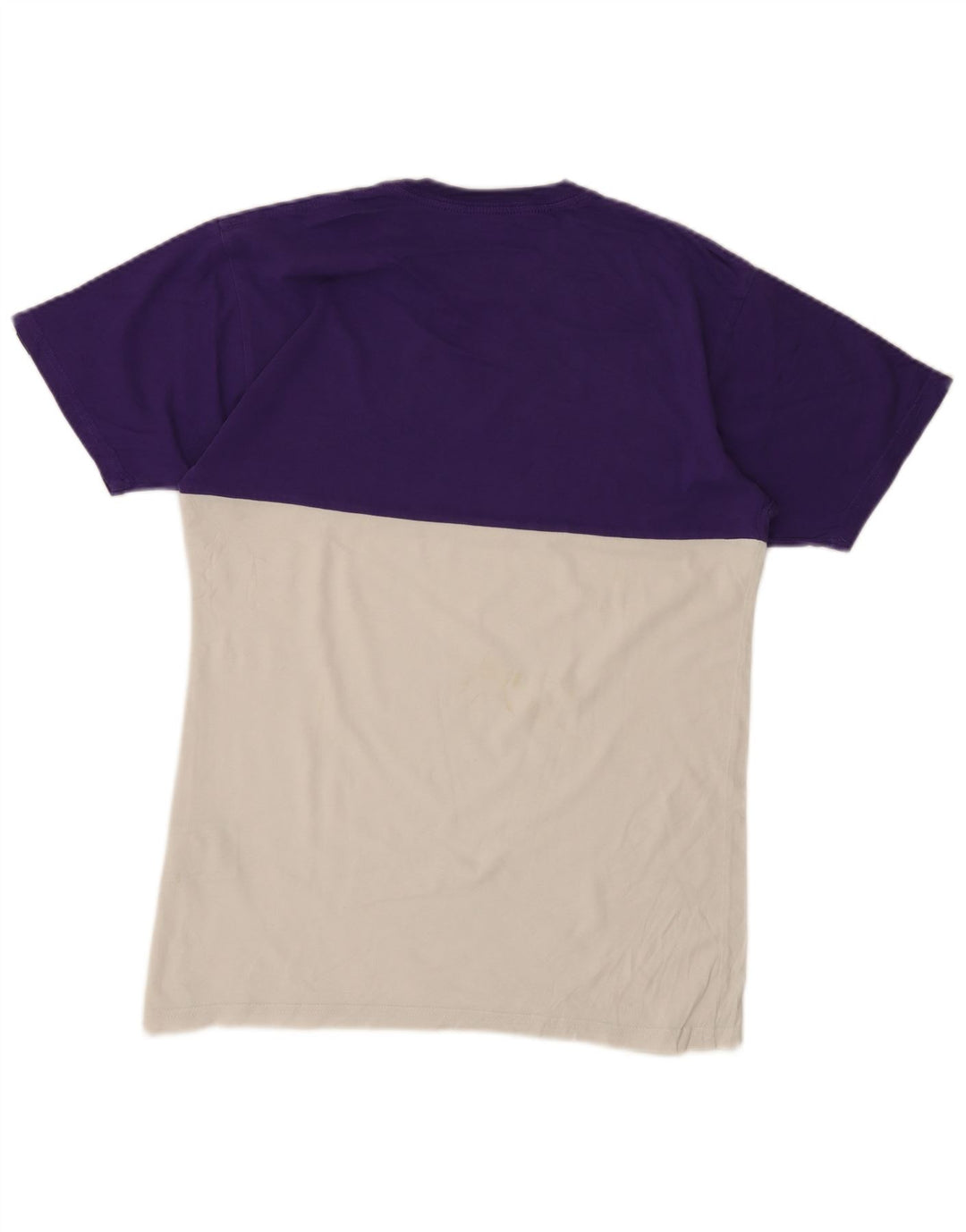 Vans Herren-T-Shirt mit klassischer Passform, mittelweiße Colourblock-Baumwolle