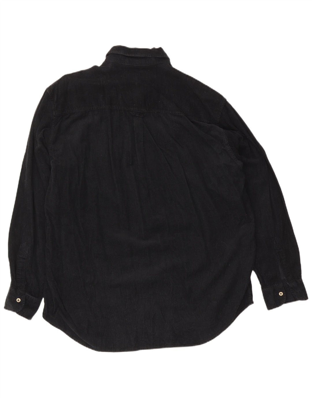 Carrera Herren-Cordhemd XL aus marineblauer Baumwolle