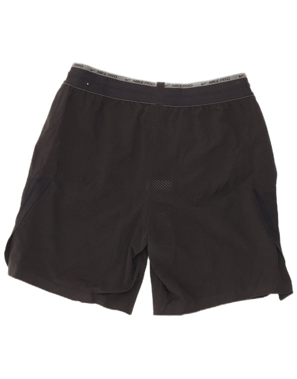 Nike Herren Dri Fit Graphic Regular Sport Shorts Medium W30 Schwarz Sport