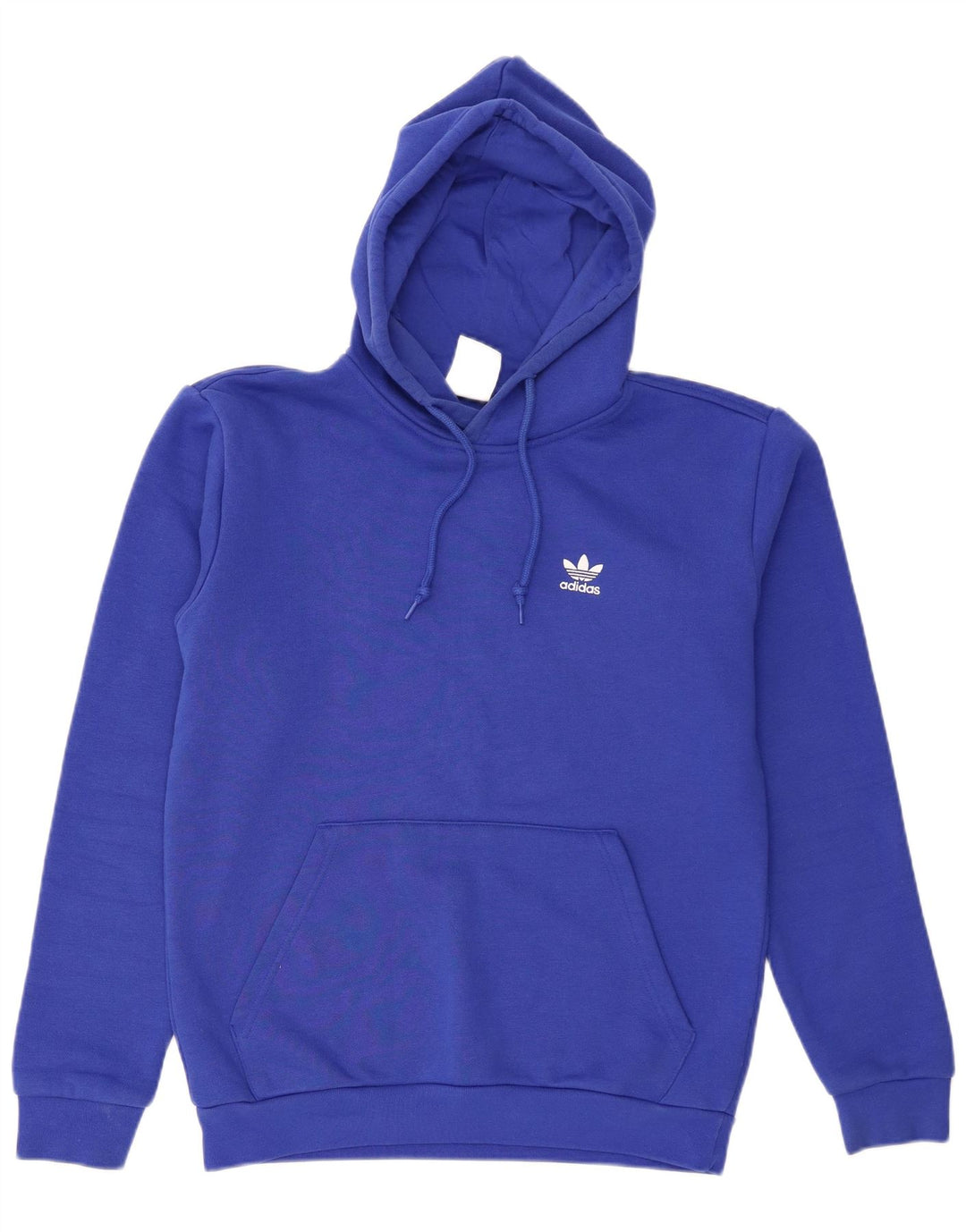 Adidas Herren Kapuzenpullover mittelblaue Baumwolle