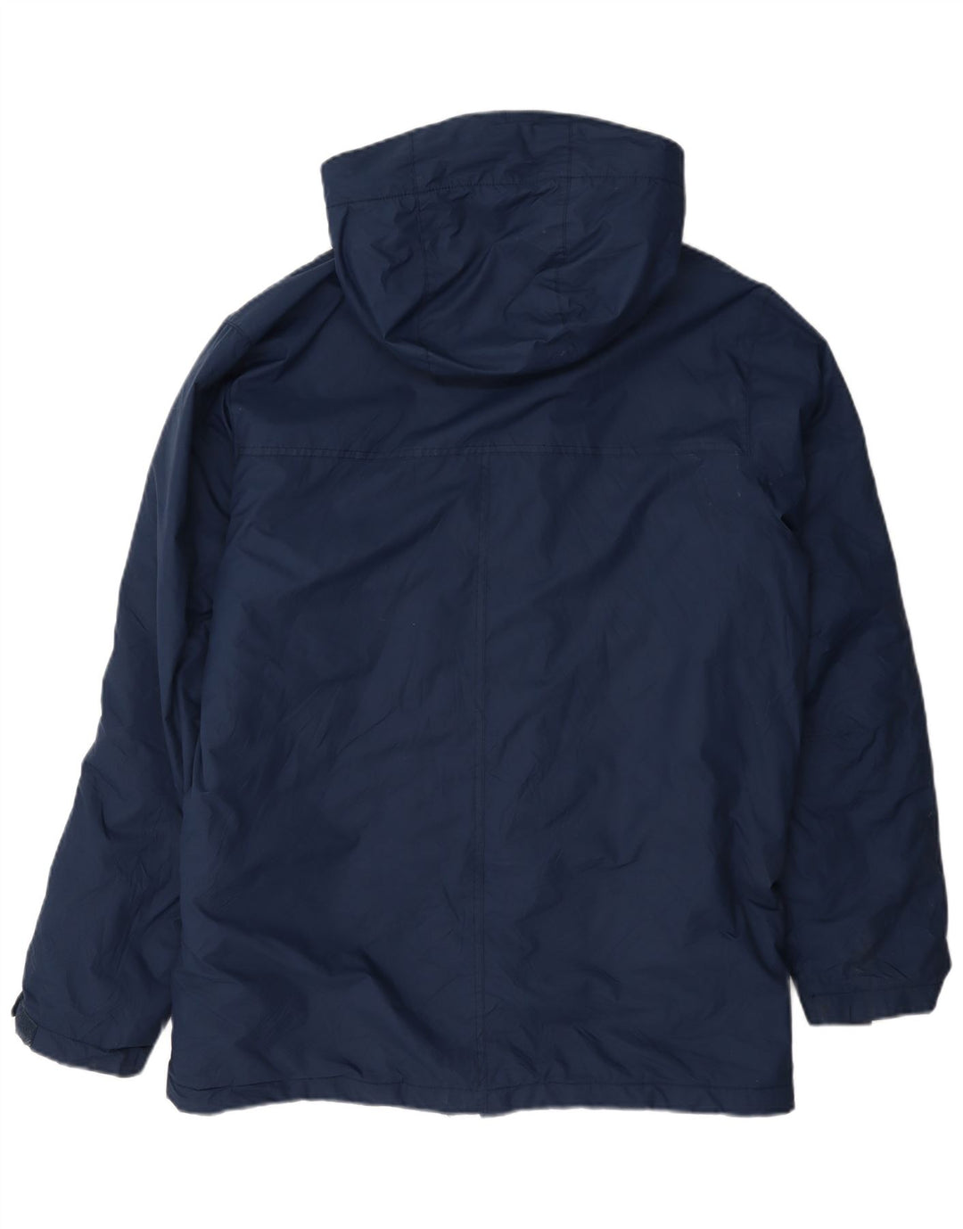 Columbia Herren-Regenjacke mit Kapuze, UK 38, mittelmarineblaues Nylon