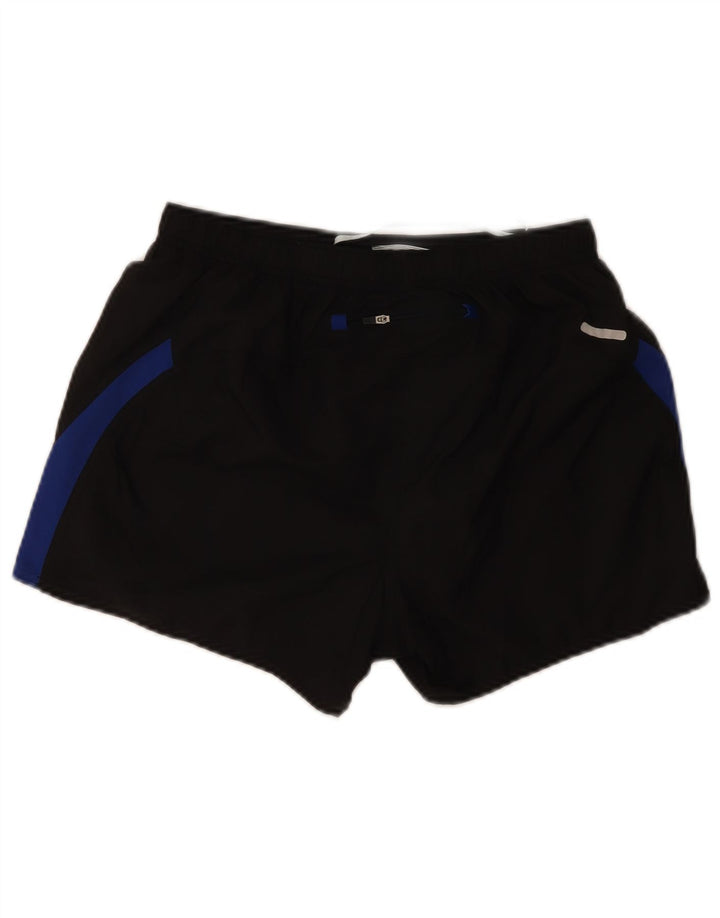 Asics Herren Sportshorts Mittelschwarzes Colourblock-Polyester
