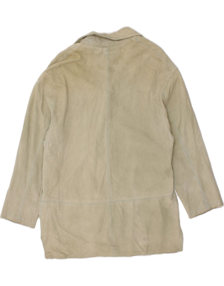 VINTAGE Womens Overcoat UK 16 Large Grey Vintage Vintage and Second-Hand Vintage from Messina Hembry 