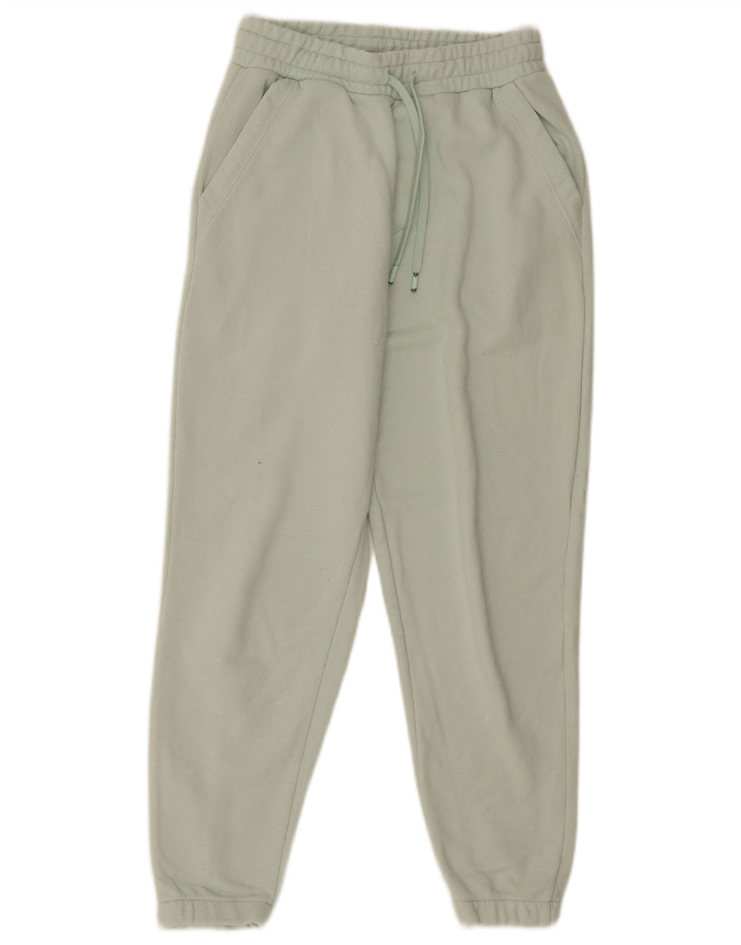 ZARA Womens Tracksuit Trousers Joggers UK 8 Small  Green