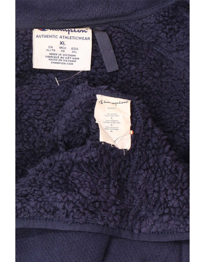 Champion Herren Sherpa Jacke UK 42 XL Marineblau Polyester