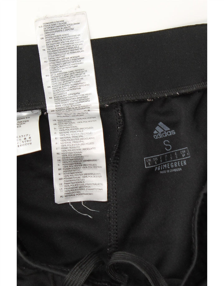 Adidas Damen Aeroready Trainingshose UK 8 Small Schwarz Polyester