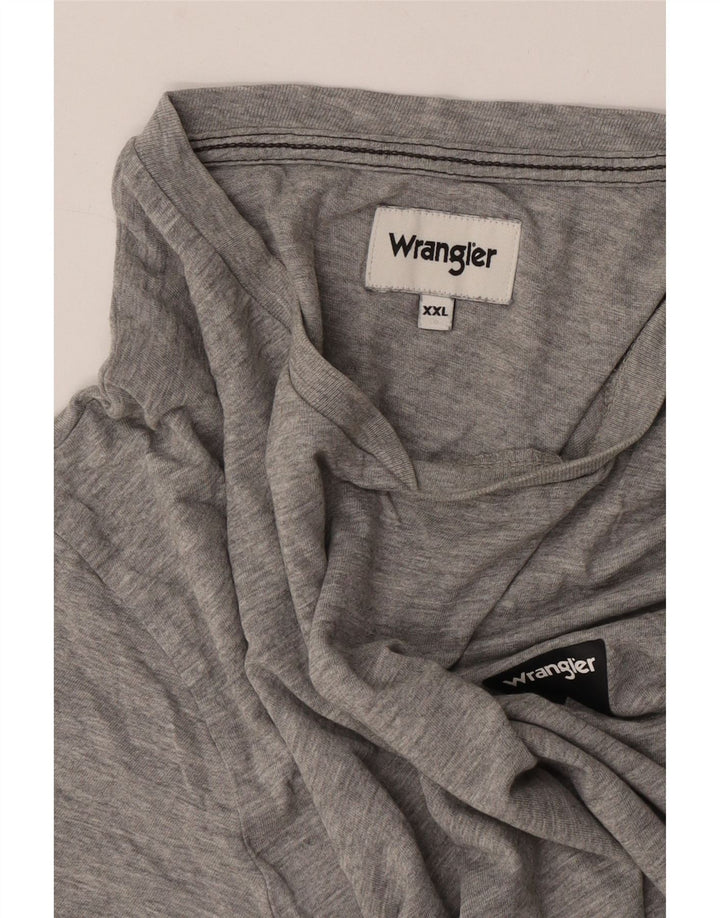 Wrangler Herren T-Shirt Top 2XL Grau