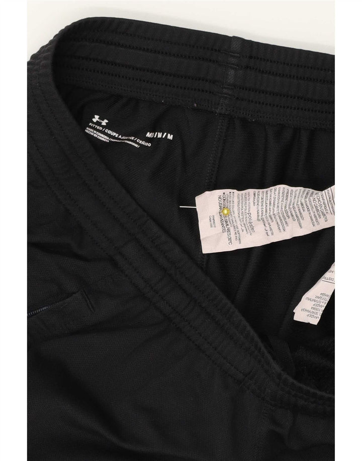 Under Armour Herren-Trainingshose mit taillierter Passform, Mittelschwarzes Polyester