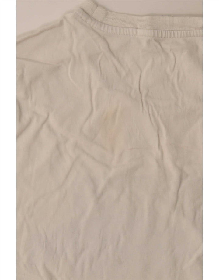 Calvin Klein Jeans Herren-T-Shirt mit Grafik, mittelweiße Baumwolle