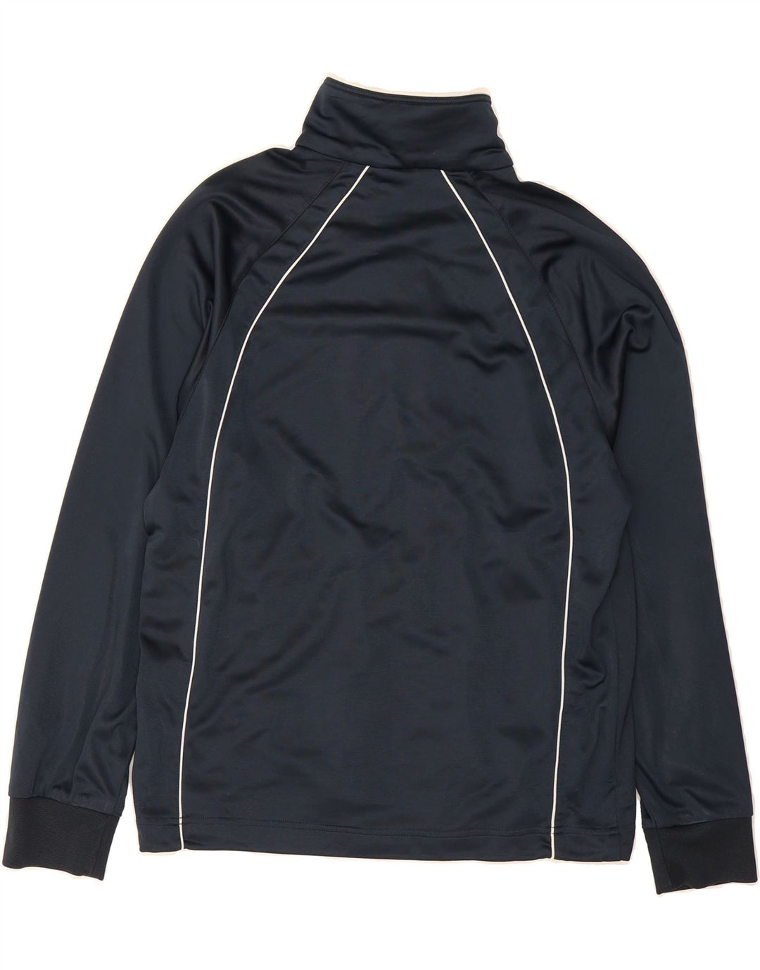 LOTTO Mens Tracksuit Top Jacket Small Navy Blue Polyester Vintage Lotto and Second-Hand Lotto from Messina Hembry 