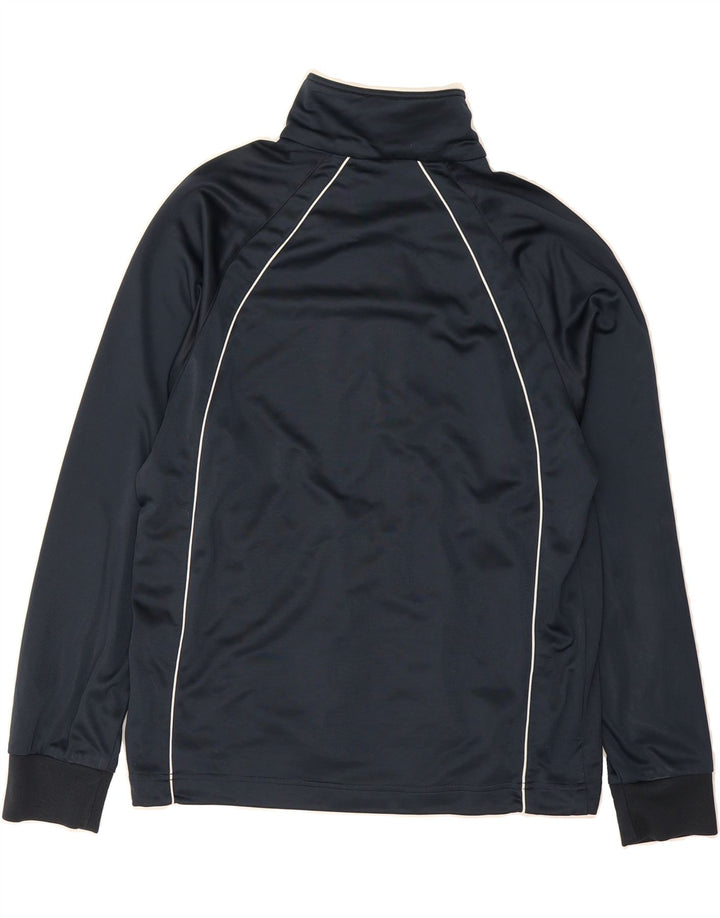 LOTTO Mens Tracksuit Top Jacket Small Navy Blue Polyester Vintage Lotto and Second-Hand Lotto from Messina Hembry 