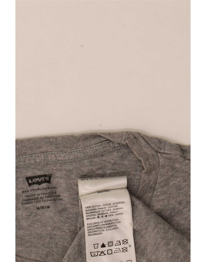 Levi's Herren-T-Shirt mit Grafik, mittelgraue Baumwolle