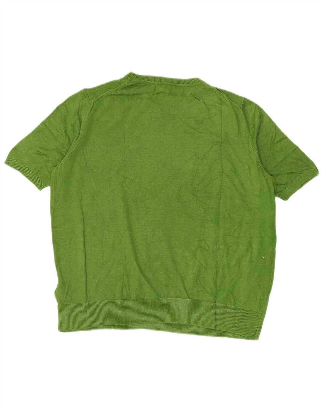Marks & Spencer Damen-Pullover mit Rundhalsausschnitt, Gr. 14, Mittelgrün