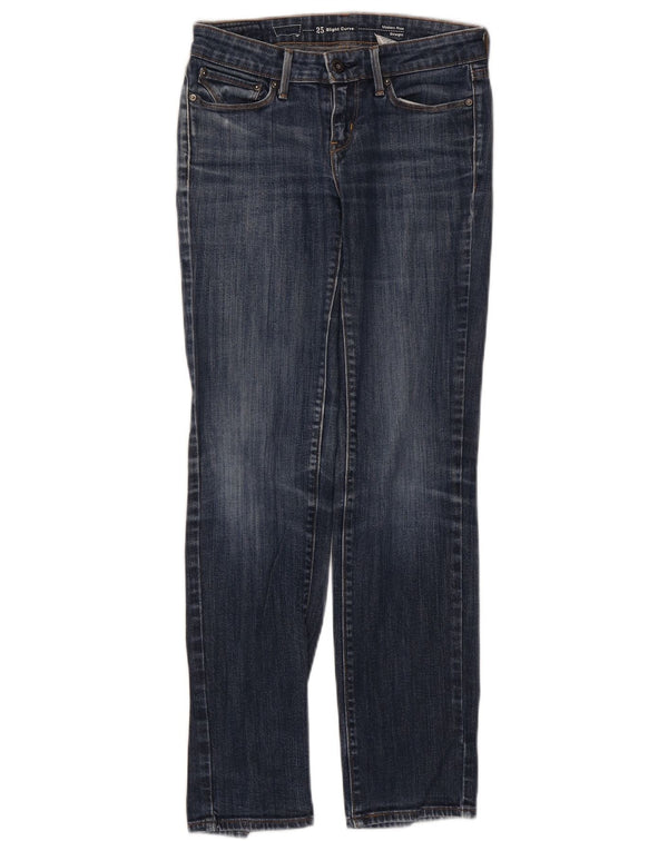 Levi's Damen Slight Curve Modern Rise Straight Jeans W25 L28 Blaue Baumwolle
