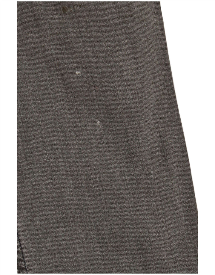 Lee Herren Jegger Straight Jeans W33 L30 Graue Baumwolle