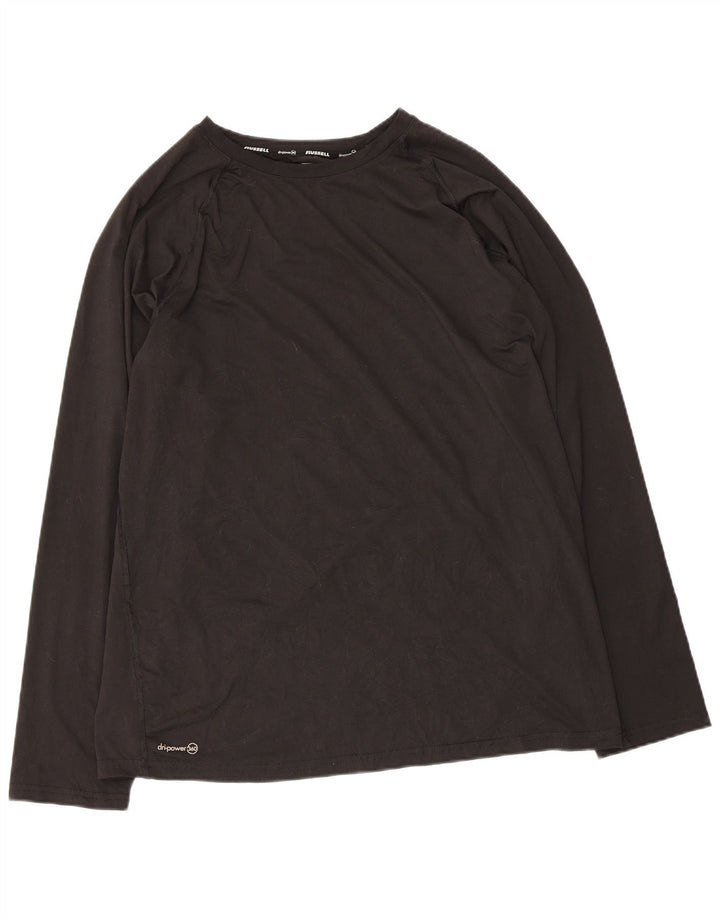 RUSSELL ATHLETIC Herren Top Langarm XL Grau Polyester