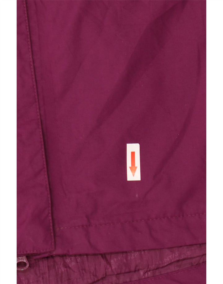 Mountain Warehouse Damen-Regenjacke, UK 16, Größe L, Lila, Colourblock-Nylon