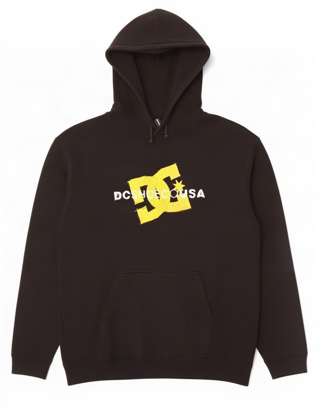 DC Herren-Kapuzenpullover mit Grafik, groß, aus schwarzer Baumwolle