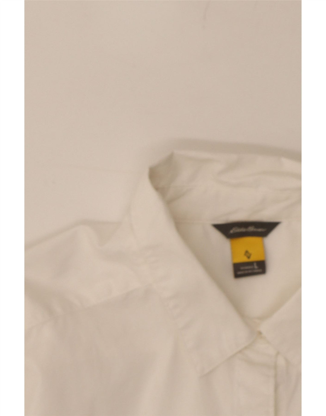 EDDIE BAUER Womens Shirt UK 16 Large White Cotton Vintage Eddie Bauer and Second-Hand Eddie Bauer from Messina Hembry 