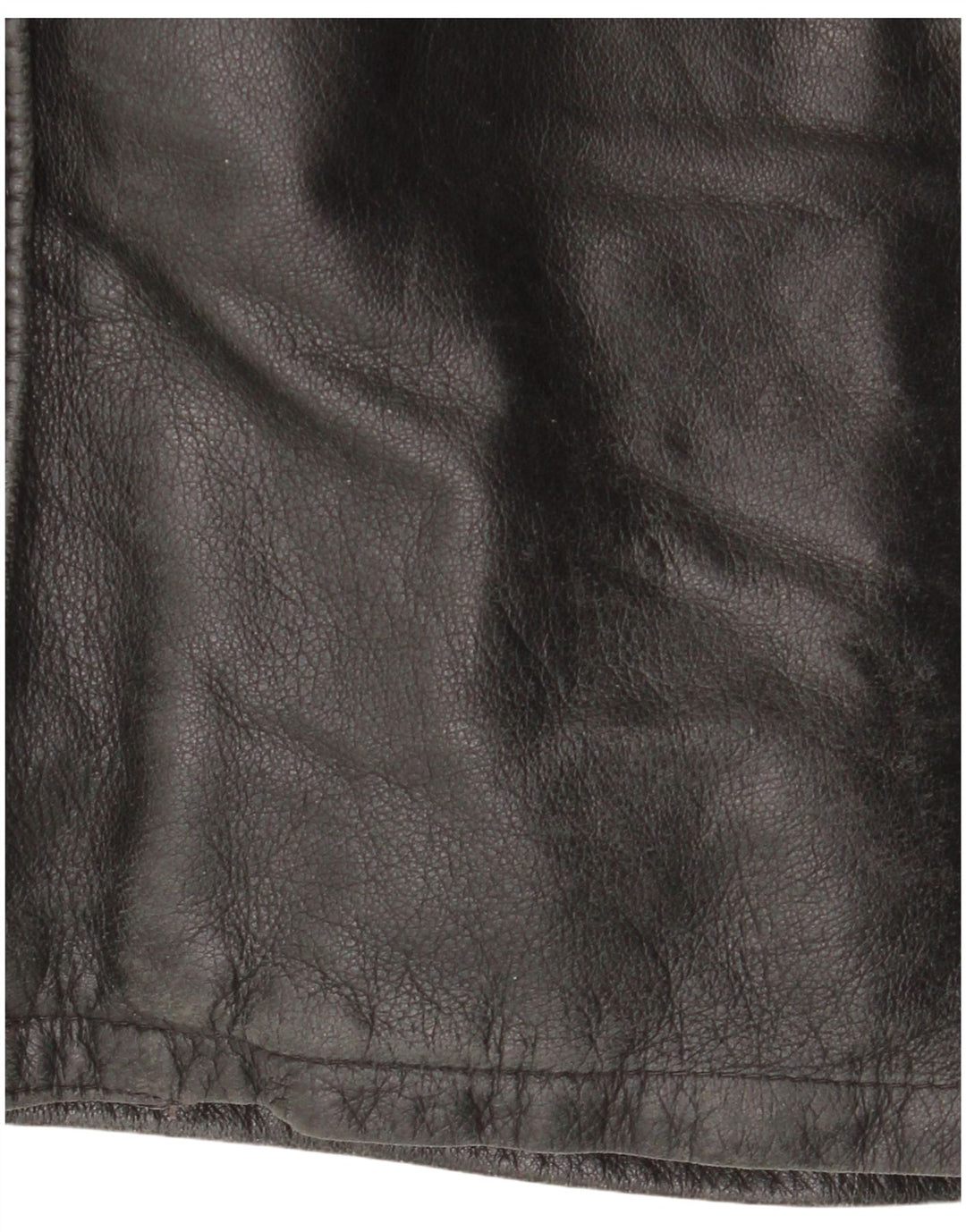 Dama Damen Lederjacke IT 44 Mittelschwarzes Colourblock-Leder