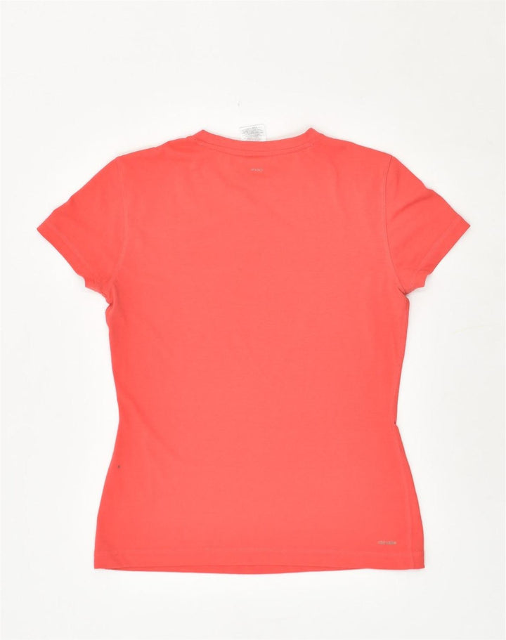 ADIDAS Womens T-Shirt Top UK 8-10 Small Pink Polyester | Vintage Adidas | Thrift | Second-Hand Adidas | Used Clothing | Messina Hembry 