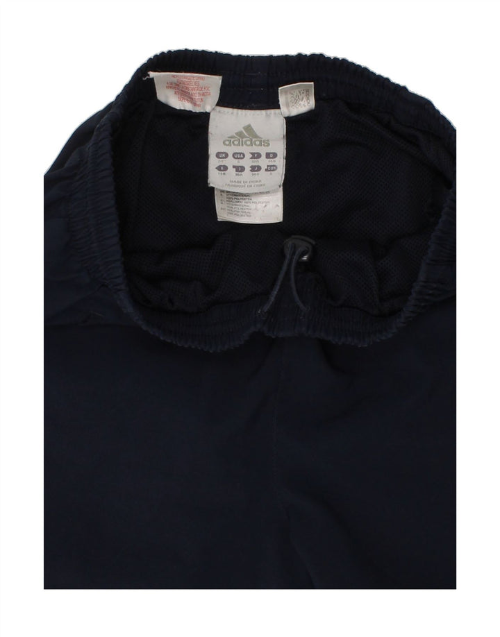 ADIDAS Boys Sport Shorts 9-10 Years Navy Blue Polyester Vintage Adidas and Second-Hand Adidas from Messina Hembry 