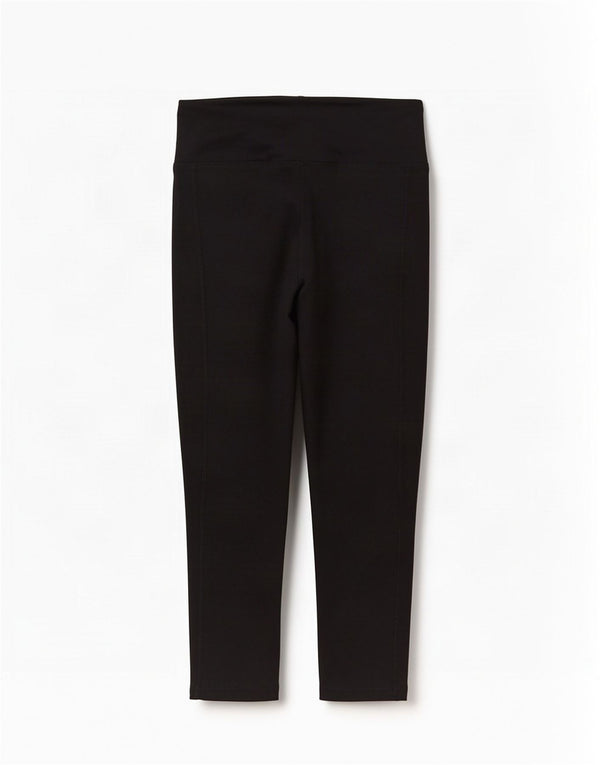 Nike Damen Capri-Leggings UK 14 Mittelschwarzes Polyester