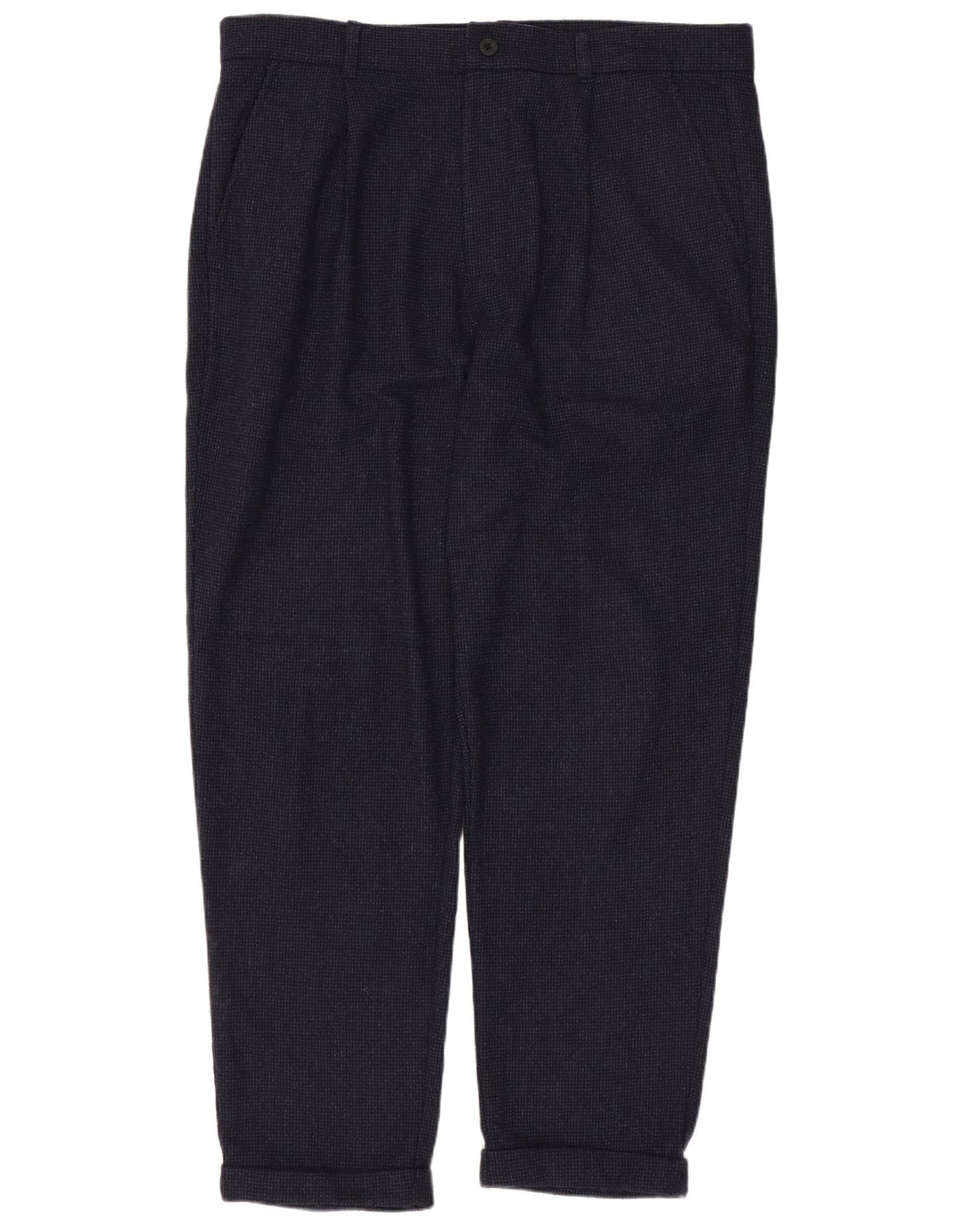 JACK WILLS Herren-Chinohose mit Pegged, W36 L27, marineblaue Wolle