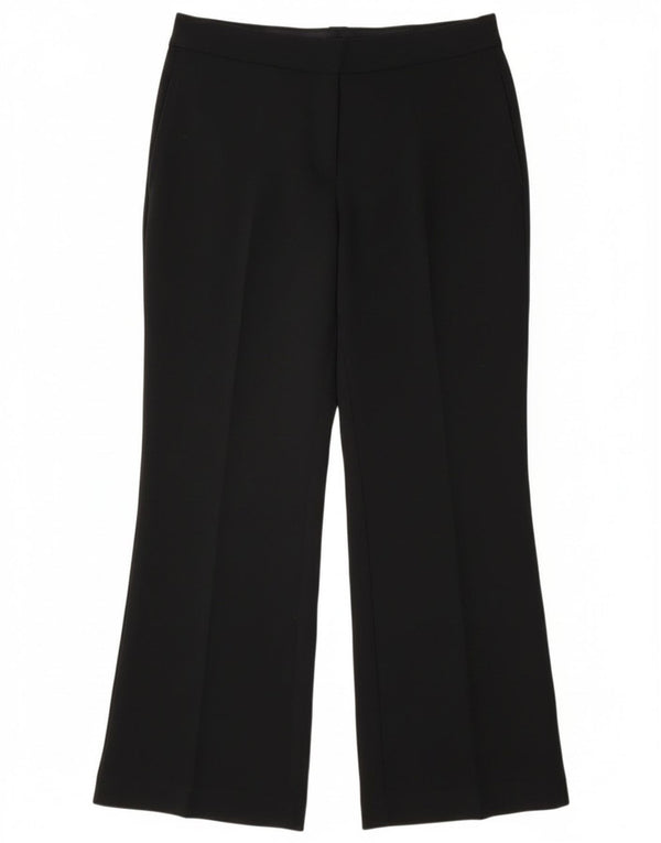 Eddie Bauer Damen Petite Bootcut Freizeithose US 6 Medium W30 L29 Schwarz