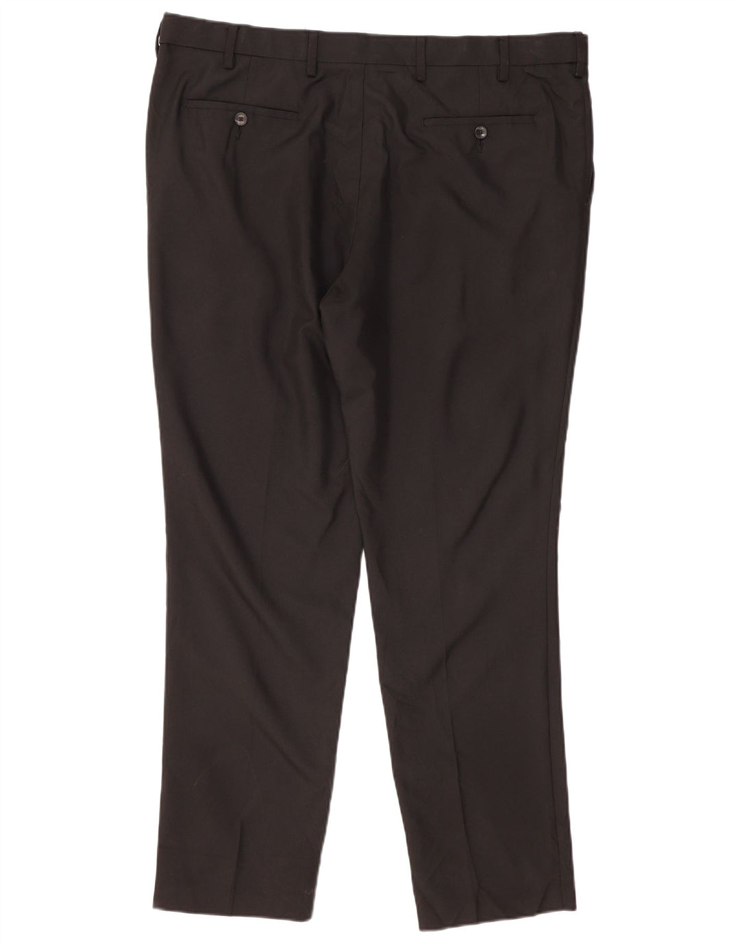 Marks & Spencer Herren Slim Fit Chinohose W40 L31 Schwarz Polyester
