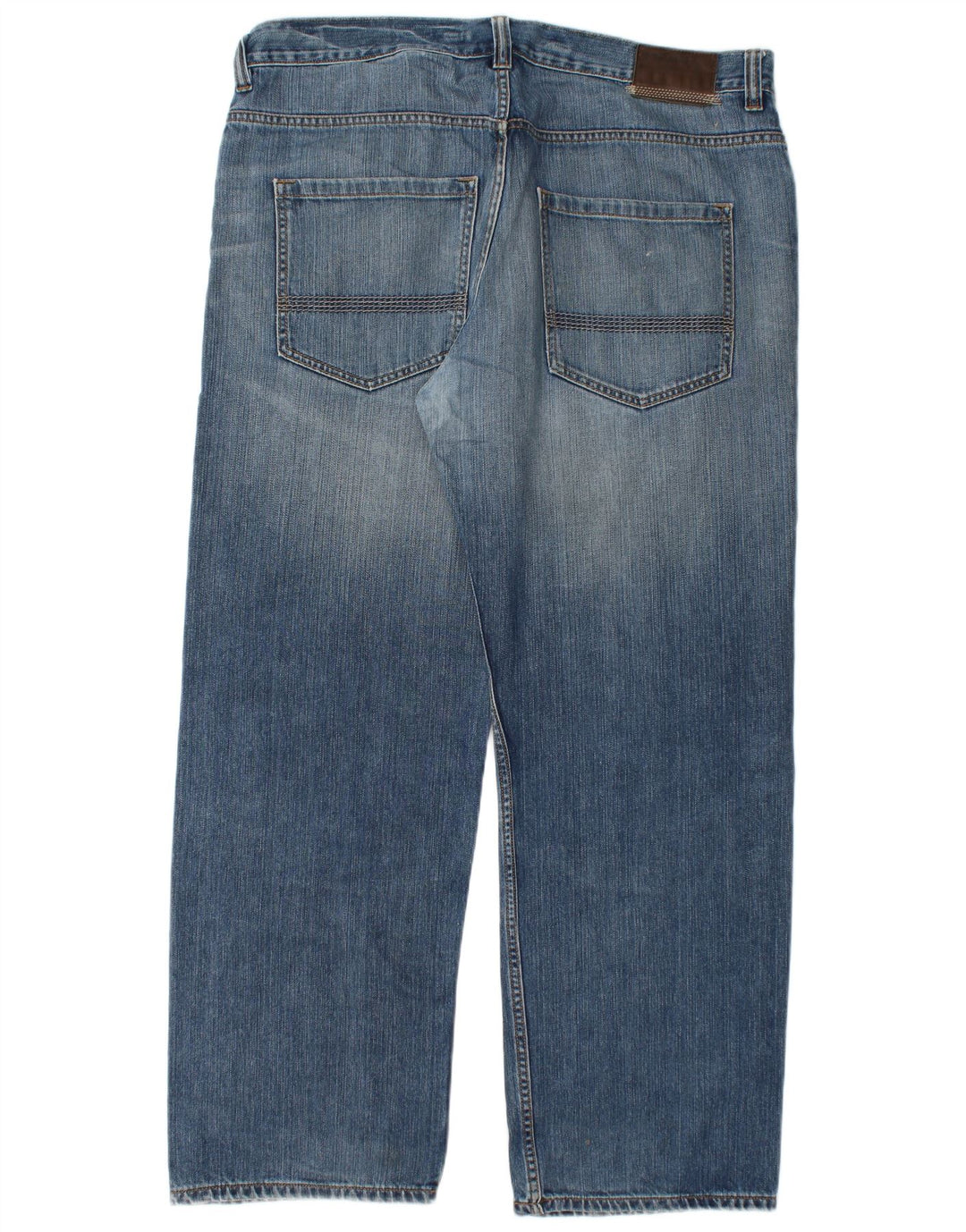 TIMBERLAND Herren Straight Jeans W38 L31 Blaue Baumwolle