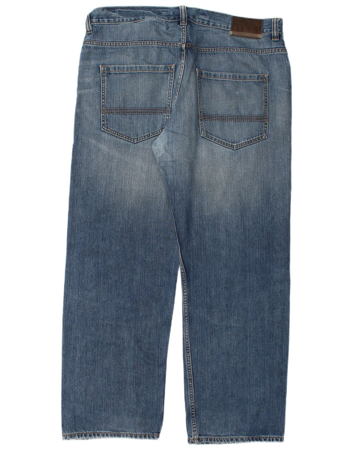 TIMBERLAND Herren Straight Jeans W38 L31 Blaue Baumwolle